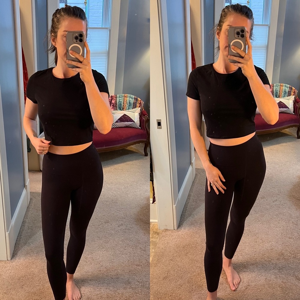 SOLD Bella + Canvas Fitted Crop Tee
